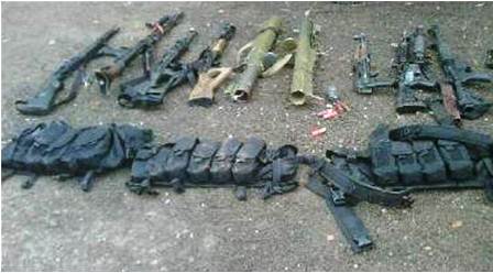 Asegura Ejército Mexicano más de 50 armas largas en el estado de Chiapas