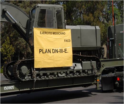 Aplica Ejército Mexicano Plan DN-III-E en fase de prevención en el Sureste del país por “Ernesto”