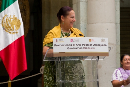 Invierte Gobierno del Estado 3.9 millones de pesos en apoyo al arte popular oaxaqueño