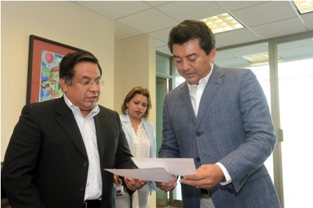 Recibe Congreso estatal del Poder Ejecutivo terna para sustituir a Magistrado del TSJE