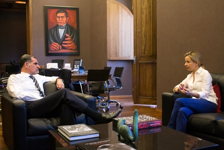 Presentan potencial turístico de Oaxaca a Embajada de Costa Rica en México