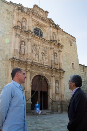 Restauran Monumentos Históricos patrimonio del Pueblo de Oaxaca; entregan rehabilitación de San Agustín
