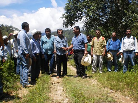 Reencuentro histórico entre comunidades hermanas de la Sierra Sur; Zaniza y Amoltepec