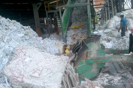 Destruyen material electoral utilizado en jornada del 2010 y 2011 en Oaxaca