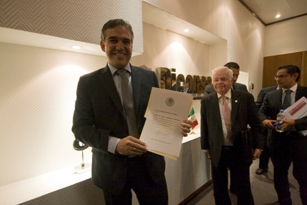 Asume Luis Adalberto Navarro López como nuevo director general de Diconsa