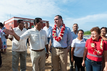 Invertirá Gobierno de Oaxaca más de 30 mdp en obras de saneamiento en la región de la Costa