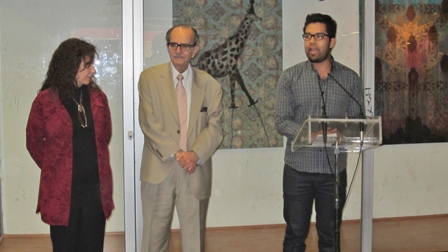Expone pintor oaxaqueño Max Sanz, obra “Milagros de Circo” en estación del metro Pino Suárez, en el DF