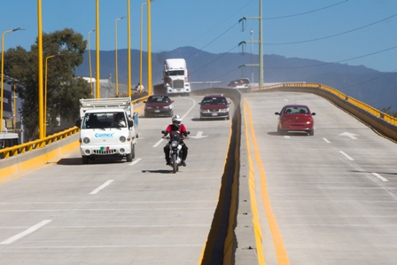Abren a la circulación Distribuidor Vial Cinco Señores, en su primera fase, en Oaxaca