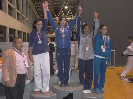 Logran tae kwondoines oaxaqueños dos medallas de bronce en el Campeonato Nacional Juvenil