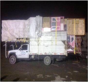 Ejército asegura más de 4 toneladas de mariguana en el municipio de Montemorelos NL