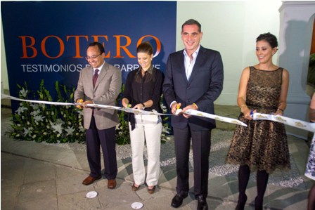 Inauguran obra del colombiano Fernando Botero, en el Museo de los Pintores Oaxaqueños