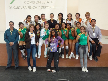 Resultados finales de voleibol de sala de la Olimpiada Nacional 2013, en su etapa estatal