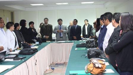 Primer reunión de directores de hospitales del  IMSS