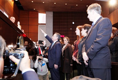 Medina Mora protesta como Embajador de México en Estados Unidos