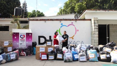 Apoya Seguridad Pública campaña “Abraza a tu hermana y hermano”, del DIF-Oaxaca
