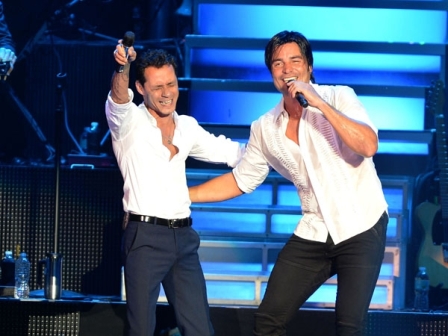 En concierto en el Zocalo del DF