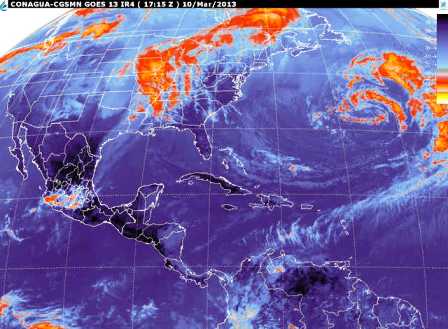 Se extiende Frente Frío 34 sobre el noroeste del territorio nacional