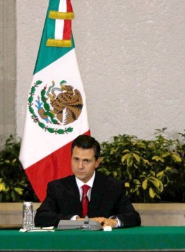 El Presidente Peña Nieto asiste a funerales de Hugo Chávez