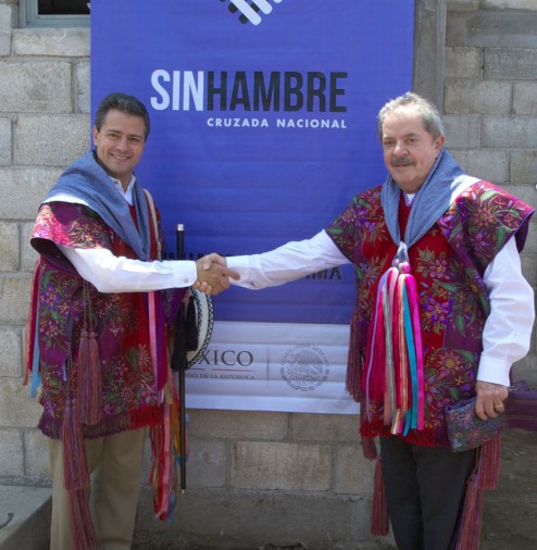 Responde Lula a los críticos de la Cruzada contra el Hambre