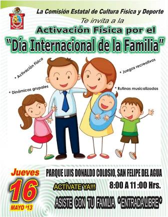 Celebran Día Internacional de la Familia con jornada de activación física en Oaxaca