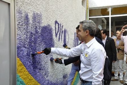 Inician mega jornada de mejoramiento en centros de desarrollo comunitario DIF-DF