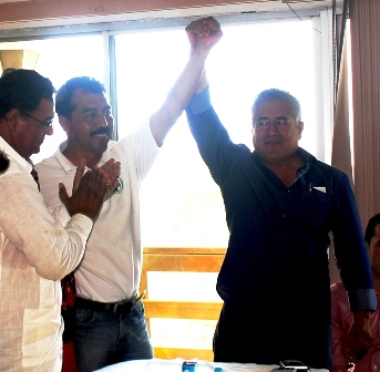 En Juchitán Saúl Vicente presidente: expresó Leopoldo De Gyves dirigente de la COCEI
