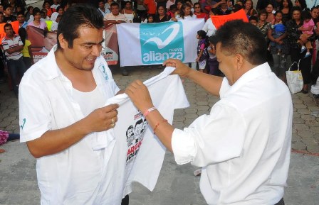 Nueva Alianza se suma a Argeo Aquino del PSD en Xoxo