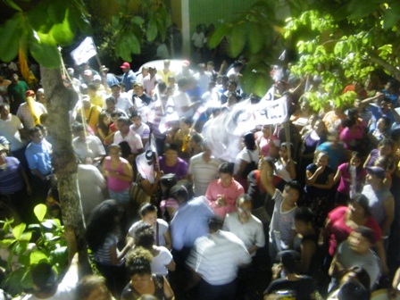 Festejan triunfo de Saúl Vicente Vázquez en elección municipal de Juchitán, Oaxaca