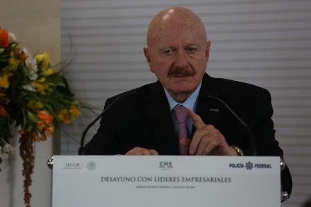 Atenderá Comisión Nacional de Seguridad de manera puntual y permanente cualquier denuncia ciudadana