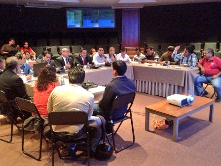 Avanzan Grupo Prensa Oaxaca y titulares de SSP y PGJE en protocolos de cobertura a periodistas