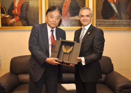 Ratifica vínculo de hermanamiento entre la Ciudad de México y Nagoya, Japón