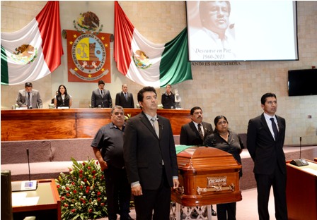 Investigación eficaz y eficiente del asesinato del diputado del PRD, exige Congreso de Oaxaca