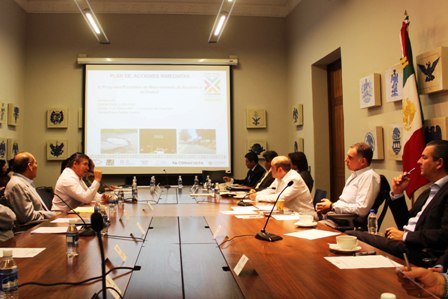 Reunión en Palacio de Gobierno