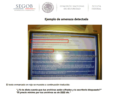 Alerta Policía Federal a empresas sobre ataques cibernéticos en sus equipos de cómputo