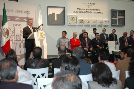 Presentan proyecto de la Gran Maqueta de la CDMX; herramienta educativa, turística y cultural