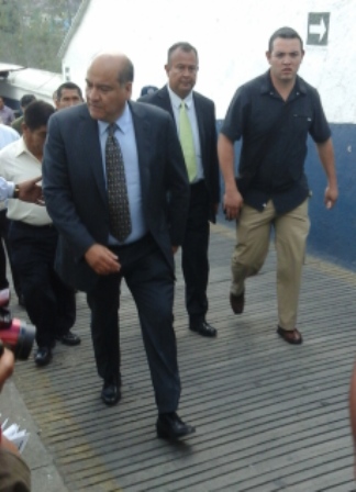 Palacio municipal de Oaxaca deteriorado