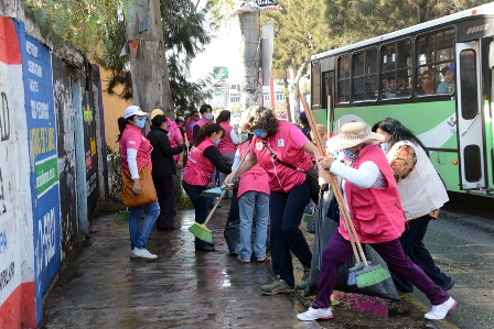 Avanza mejoramiento urbano en la Ciudad de México con programa “Tu Ciudad Te Re-Quiere”