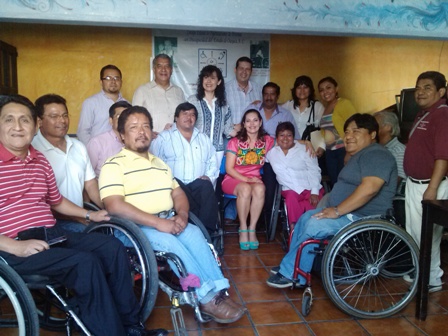 Reitera Ayuntamiento de Oaxaca compromiso con las personas con discapacidad
