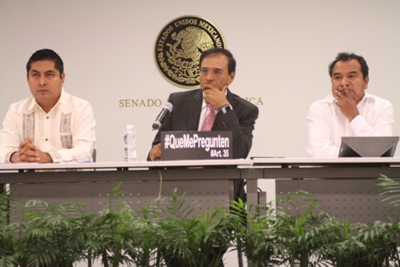 Piden al Senado la inclusión de pueblos y comunidades indígenas en instituciones electorales nacionales