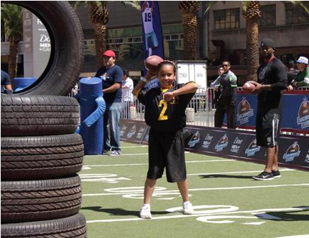 Recibe Plaza de la República de la Ciudad de México Touchdown Tour de NFL