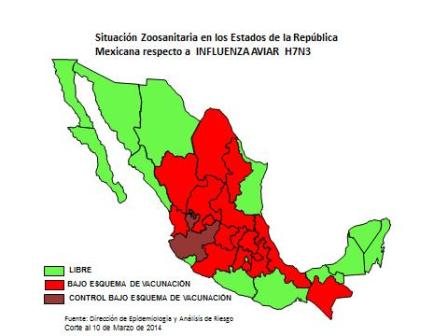 Declara SENASICA libre de influenza aviar a Oaxaca