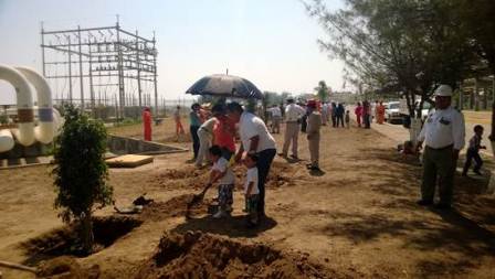 Refrenda familia petrolera compromiso por el cuidado del medio ambiente en Salina Cruz, Oaxaca