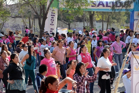 Realizan 4ª “Caminata por una vida libre y sin violencia” en la Ciudad de México
