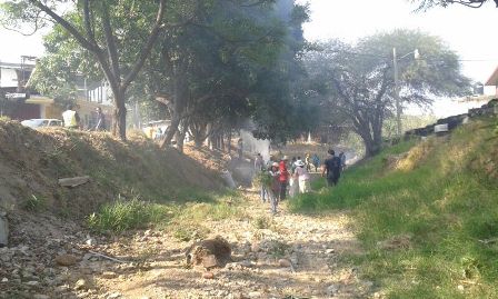 Desazolvan ríos y arroyos para prevenir inundaciones en la capital oaxaqueña