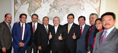 Estrechan partidos PT de Brasil y PRD de México lazos de colaboración