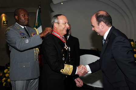 Recibe secretario de Marina condecoración “Orden del Mérito Naval” otorgada por gobierno de Brasil