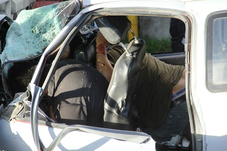 Tres fallecidos y una lesionada saldo de choque en la carretera 190 de Tlacolula