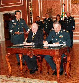 Firman Sedena y UNAM convenio de colaboración en materia académica