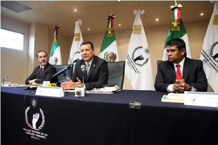 Comparece funcionario ante la CNDH para declarar sobre enfrentamiento en Chalchihuapan, Puebla