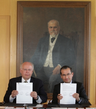 Fortalecerá DICONSA su planeación con el apoyo de la UNAM; Firman convenio de colaboración